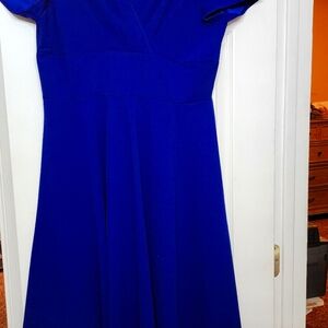 Elegant Royal Blue Dress All Dresses 5.00 Firm